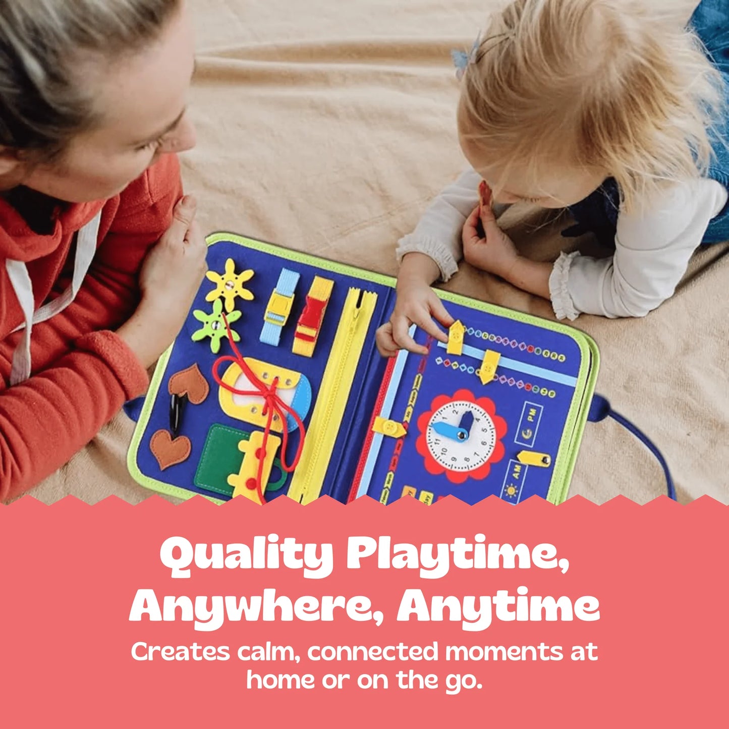 Tobby™ Montessori Busy Board