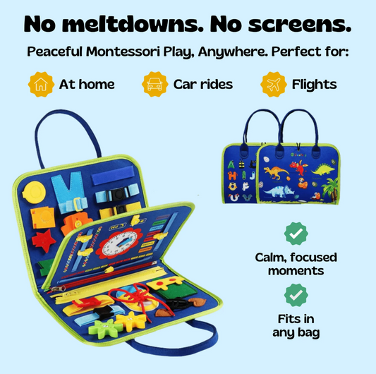 Tobby Montessori Busy Board