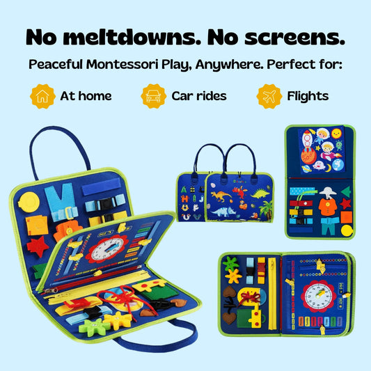 Tobby™ Montessori Busy Board