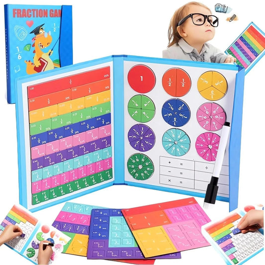 Montessori Magnetic Fraction Set